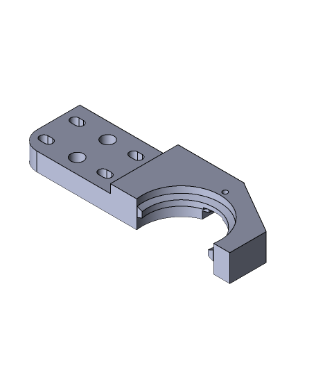 cnc outil changement titulairex 3d modèle 3D print model - Mito3D