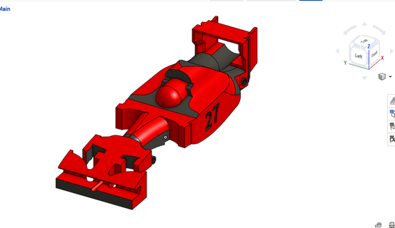 co2 araba sınıf proje forklift adam 3d print model - Mito3D