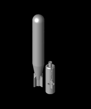 co2 piscina torpedo lançador 3d modelo 3d print model - Mito3D