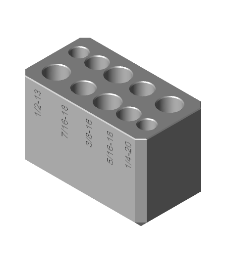 coarse us tap case 3d model tmfacets thangs 3D print model - Mito3D