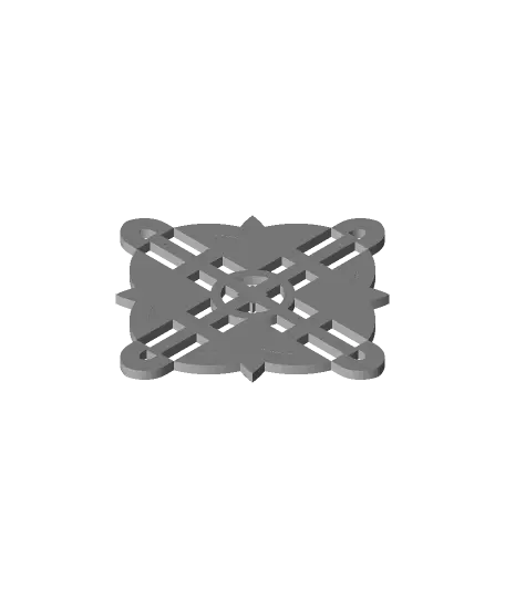 sottobicchiere celtico attraversare 3d by jex7 on grazie 3D print model - Mito3D