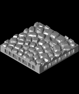cobblestone tile narnaa Hobbies & Games 3d print model - Mito3D
