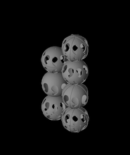 Absatz Symmetrie Kugeln 7 unendlich Familie 3d Modell danke 3d print model - Mito3D