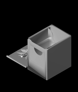 commander box witcher emblem lid3mf 3d model thangs 3d print model - Mito3D