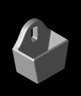 compact ciseaux titulaire soutien skadis Accueil maison jardin 3d print model - Mito3D
