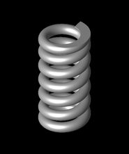 compression printemps 90n 3d modèle buse extrudeuse torino 3d print model - Mito3D