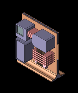 concept CPU 3d modèle bmtech 3d print model - Mito3D