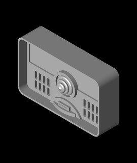 concetto retrò console Radio dispositivo tech attività commerciale industriale 3d print model - Mito3D