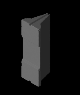 concrete fence 3d model blackmike cg artist thangs 3d print model - Mito3D