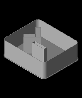 consola rápido anidable caja v1 ppac 3d print model - Mito3D