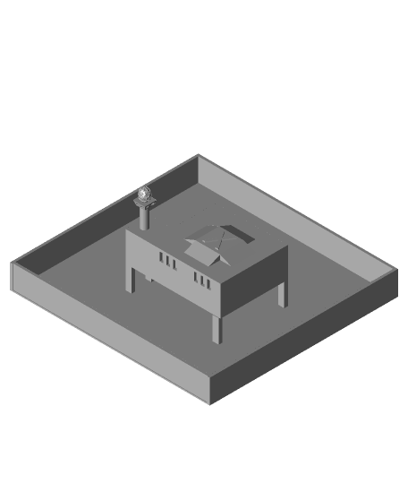 Eindämmung Einrichtung 3d Modell lbrown7 danke 3D print model - Mito3D