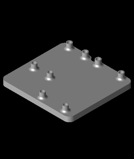 kontrol Kutu bölücü 3d model forklift teşekkürler 3d print model - Mito3D