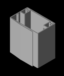 controle caixa shellstl 3d modelo empilhadeira 3d print model - Mito3D