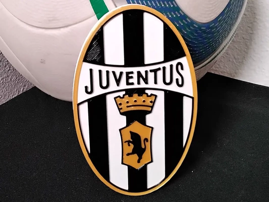 convexo juventus juve futebol clube spa montanha russa or placa 3d by daddywazzy criador on 3d print model - Mito3D