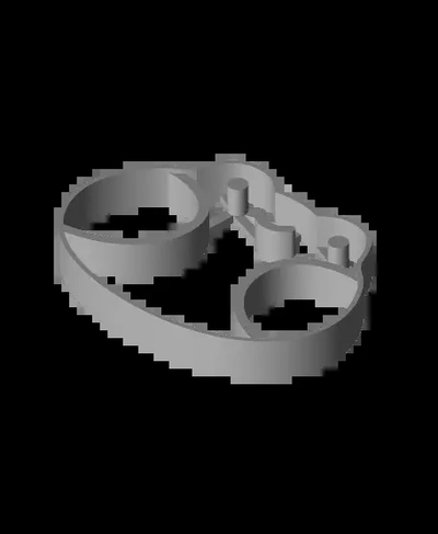 cookie cutter cute frog - 3d by theethetree on thangs 3d print model - Mito3D