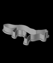 cookie cutter fox 3d model foxylion thangs 3d print model - Mito3D