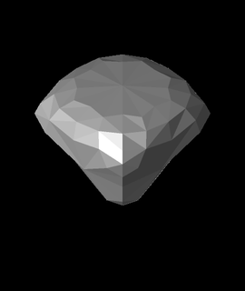 cool diamant purine fantôme 3d print model - Mito3D