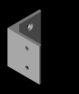 corner support bracket angle 3d model stevew91 thangs 3d print model - Mito3D