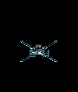 Cornishco 365mm Quadcopter Drohne vervollständigen 3d Modell danke 3d print model - Mito3D