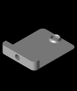 counter sink suporte magneticstl 3d modelo dc 3d print model - Mito3D