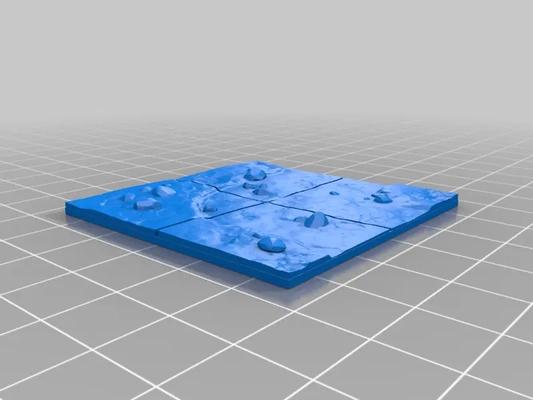 country roads tiles - 3d by gracewindale on thangs dnd 3d print model - Mito3D