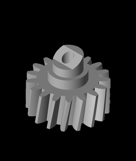 crank gearstl 3d model jamesp thangs 3d print model - Mito3D