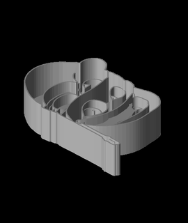 crazy frog cookie cutter 3d model ianwiltdotcom thangs 3d print model - Mito3D