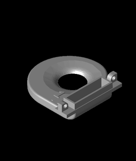creality3d Ender Serie fließen Ring ve 3d Modell danke 3d print model - Mito3D
