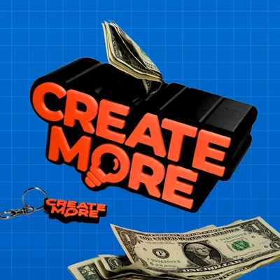 create - money bank 3d by printingbuilds on thangs piggy creative keychain computer keyboard automotive tire 3d print model - Mito3D