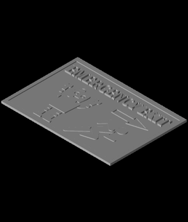creare segni 3d modello hendrikxworkshop grazie 3d print model - Mito3D