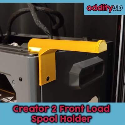 creator 2 pro or max spool holders no support - 3d by oddity on thangs 3d print model - Mito3D