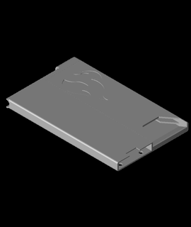 credito carta fuoco kit 3d modello disegni castello grazie 3d print model - Mito3D