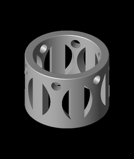 crescents napkin ring kwgragsie Home & Garden 3d print model - Mito3D