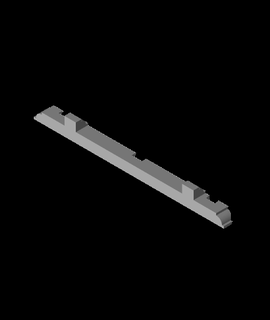 travesaño posterior pivote tenedor 3d print model - Mito3D
