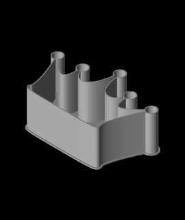 corona anidable caja v1 ppac 3d print model - Mito3D