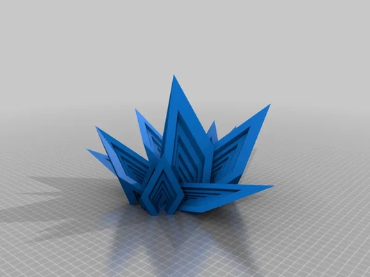 cristal 2 3d by syzguru11 3d print model - Mito3D