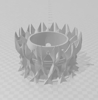 cristal balle base v8 3d by dfd 3d print model - Mito3D