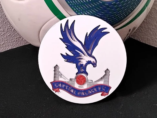 crystal palace fc coaster or plaque - 3d by daddywazzy thecreator on thangs 3d print model - Mito3D
