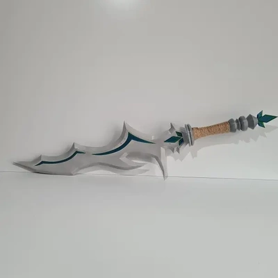 crystal sword - 3d by prints gifts on thangs 3d print model - Mito3D