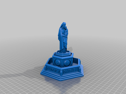 cthulhu Brunnen Wargaming Gilieart 3d print model - Mito3D