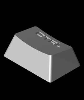 ctrl keycap corsair strafe mech keybo Devices 3d print model - Mito3D