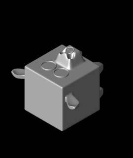 cubo vaca leesteiner25 3d print model - Mito3D