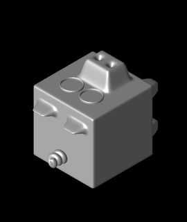 cube pig leesteiner25 3d print model - Mito3D