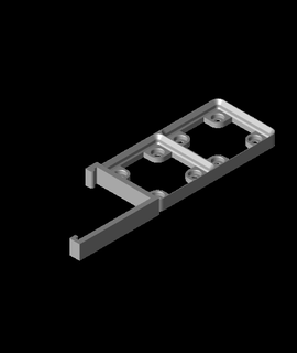 cubo mega gridfinity impostare v1stl 3d print model - Mito3D