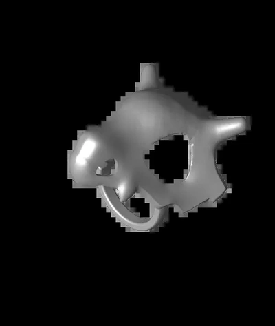 cubone ring - 3d by 3djewelerydesigns on thangs 3d print model - Mito3D