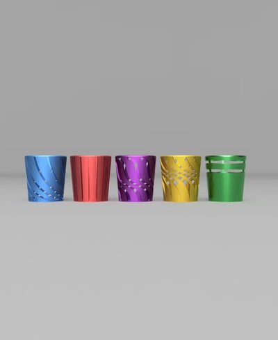 cup container - 3d by shack3d print on thangs kitchen accessories 3d print model - Mito3D