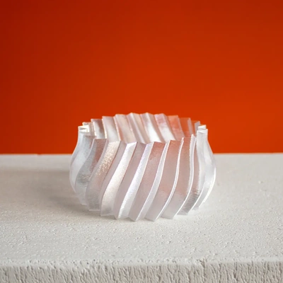 kavisli çanak ekici vazo mod 3d by ince baskı teşekkürler 3d print model - Mito3D