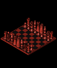 personalizadas xadrez borda peças 3d modelo 3d print model - Mito3D