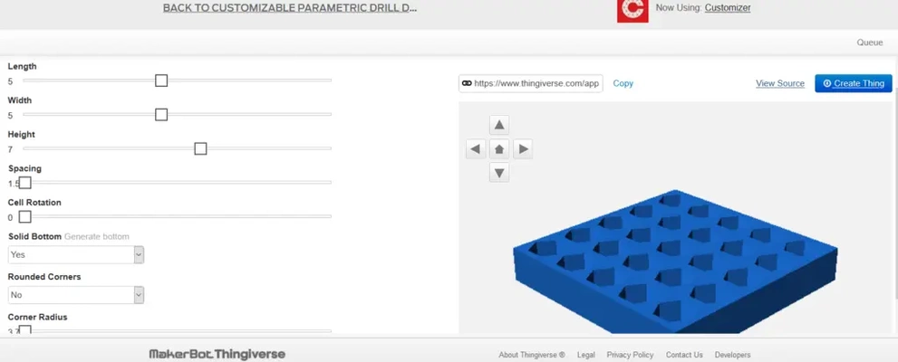 customizable parametric drill driver bit holder - 3d by timid possum on thangs 3d print model - Mito3D