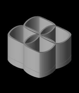 personalizzato ambiguo cilindro generato 3d modello grazie 3d print model - Mito3D